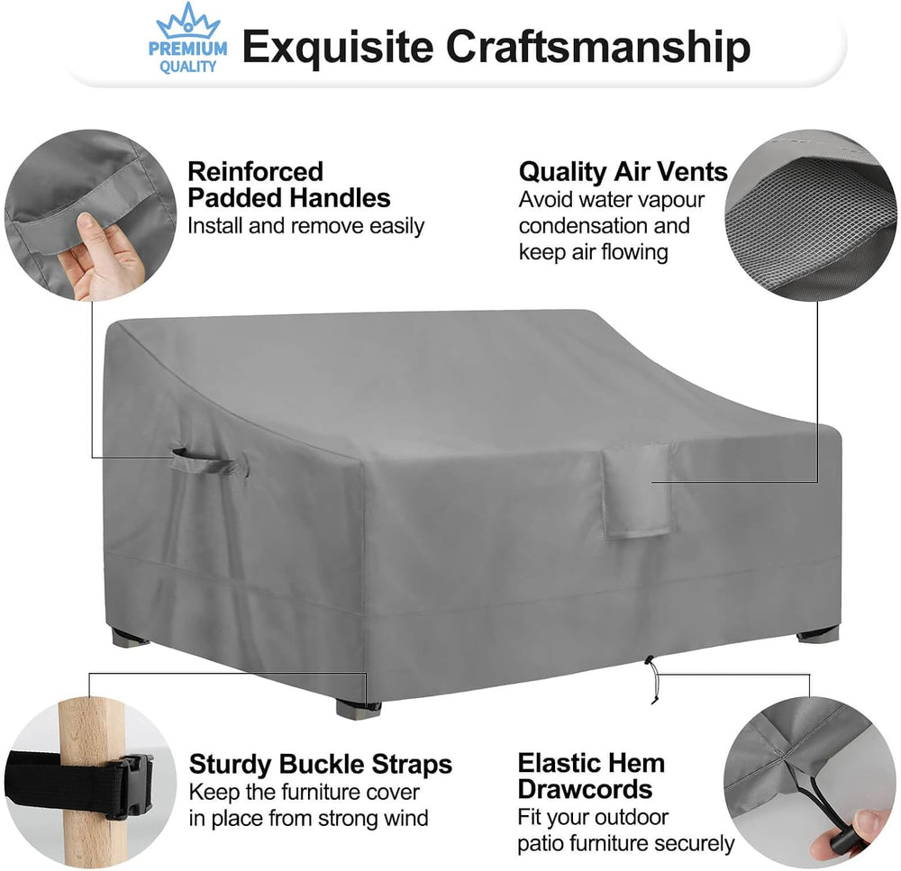 OutdoorLines Outdoor Waterproof Loveseat Couch Cover