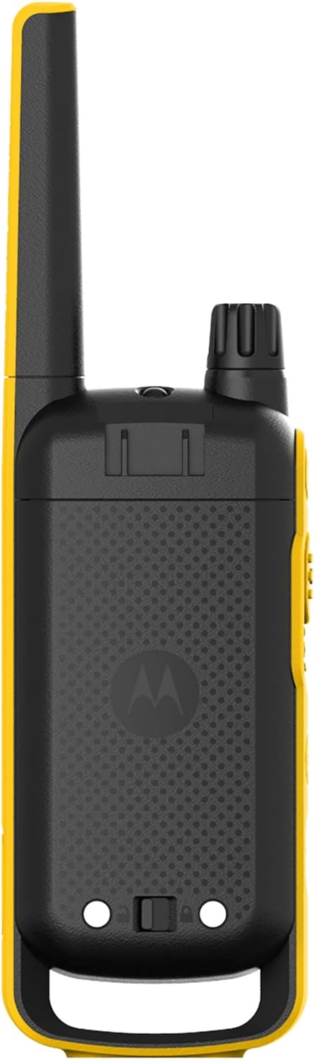 Motorola Solutions Talkabout T475 Extreme Two-Way Radio Black W/Yellow Rechar...