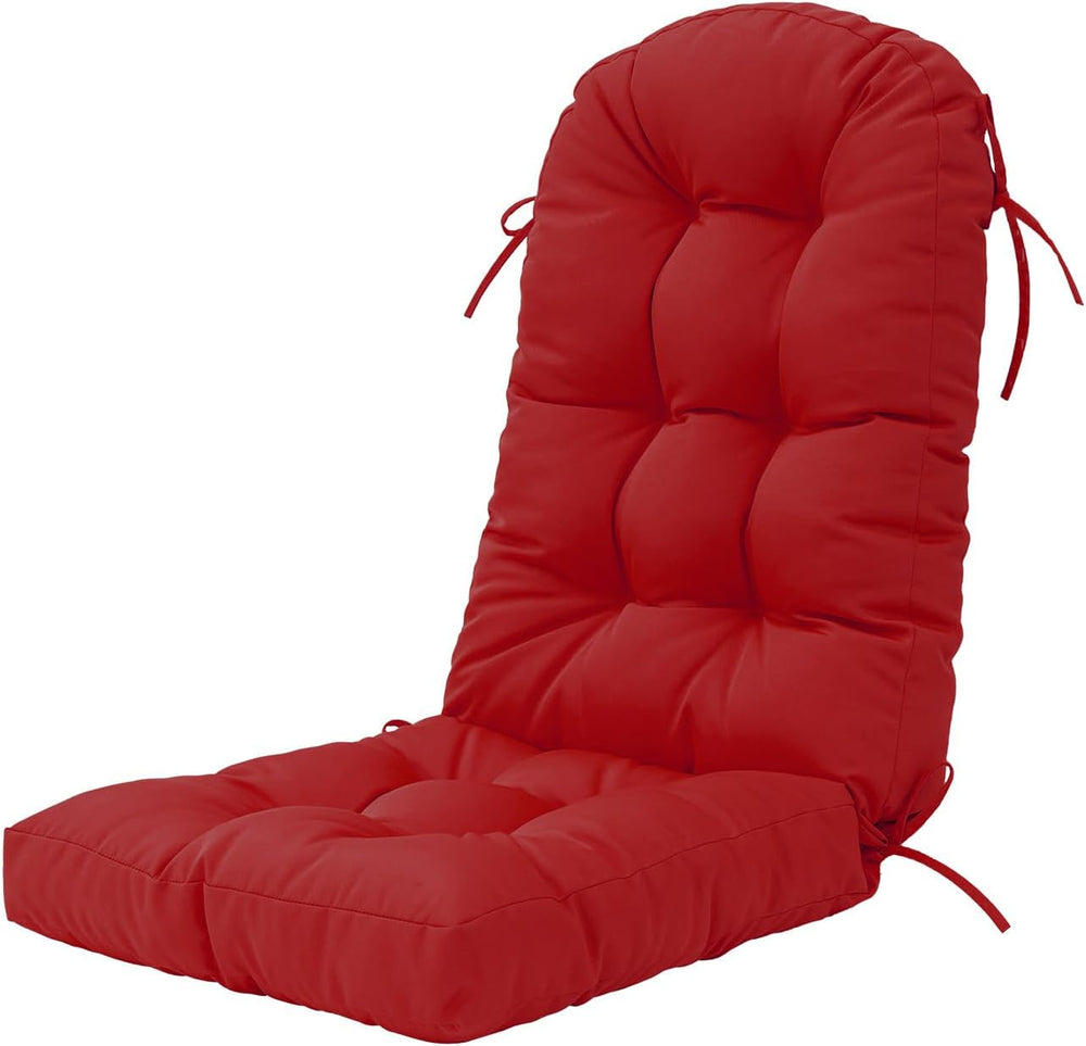 Outdoor Rocking Chair Cushion Set of 4 for Adirondack Chair, High Back Patio ...