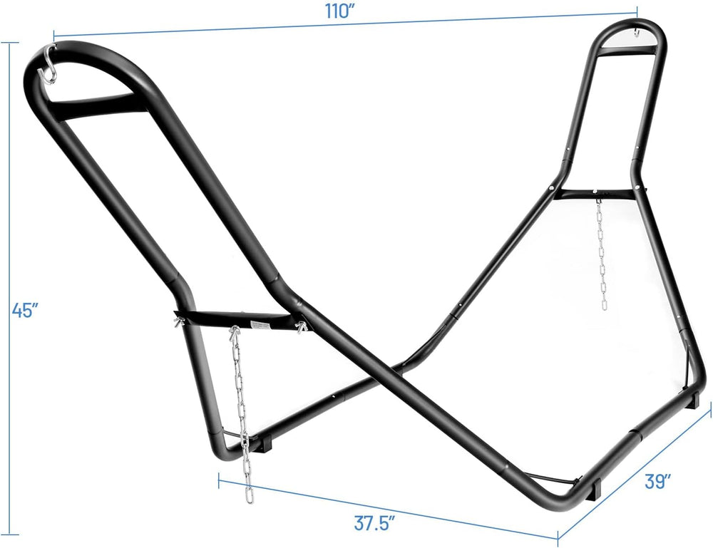 Giantex Universal 2 Person Hammock Stand Only, 450LBS Capacity
