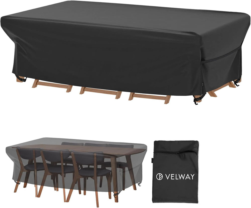 Patio Furniture Covers Waterproof Outdoor Table Cover 88"L x 62"W x...