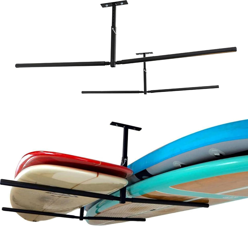 StoreYourBoard Standup Paddle Board and Surfboard Garage Storage Rack - Adjus...