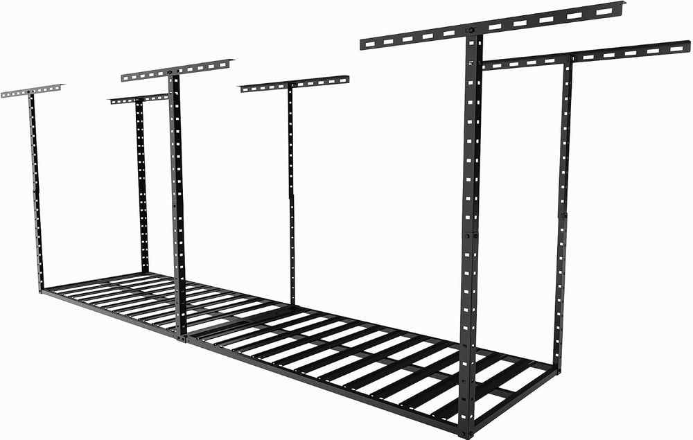SunsGrove 2x8 Overhead Garage Storage Rack Organization, Adjustable Ceiling M...
