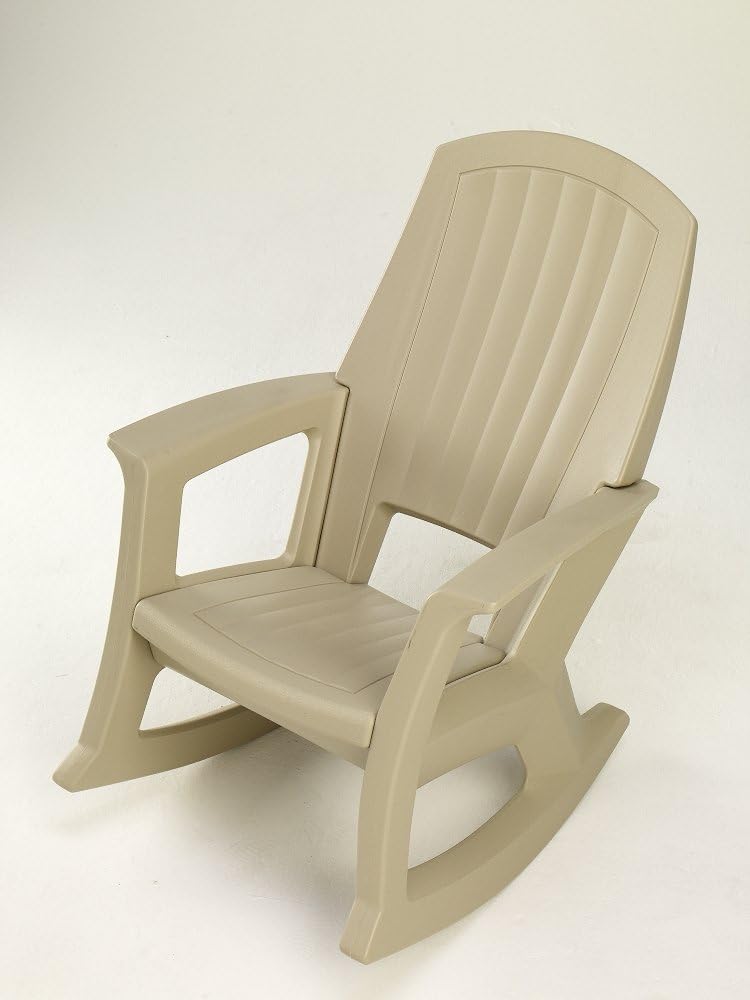 Semco Plastics SEMS Extra Large Recycled Plastic Resin Durable Outdoor Patio ...