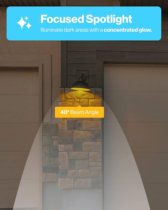 Sunco 24 Pack Outdoor LED Flood Home Patio Driveway Light, Waterproof PAR38 L...