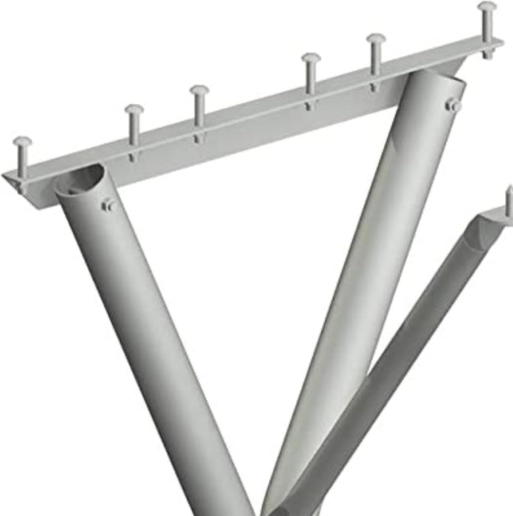 Pilot Rock Picnic Table Frame Kit - Non-Tip - 6-8 ft - Galvanized Steel