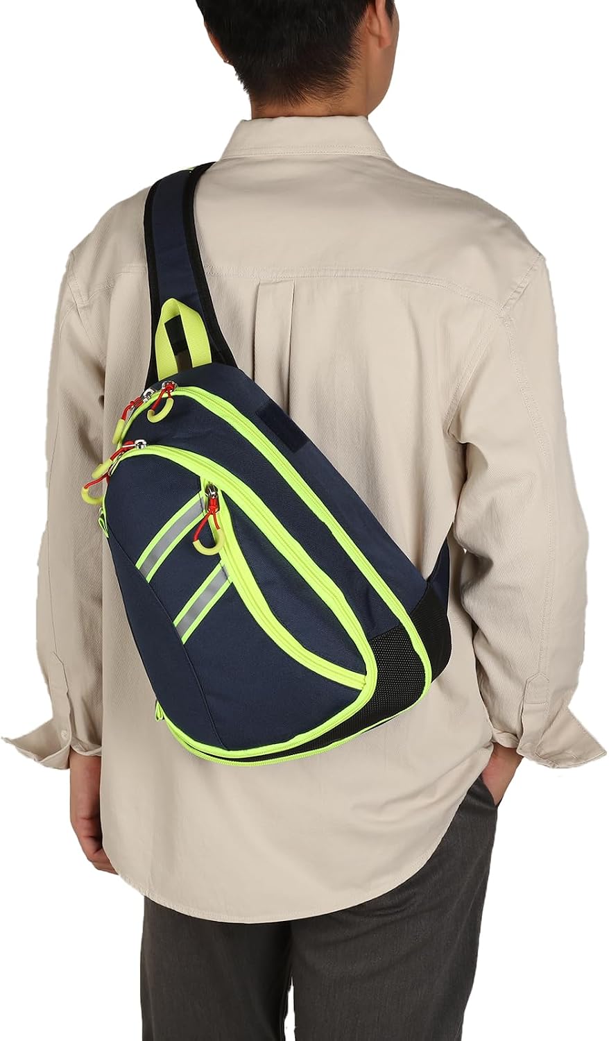 First Aid Sling Bag Backpack,Sling Crossbody Bag,Heavy Duty Emergencies Medic...