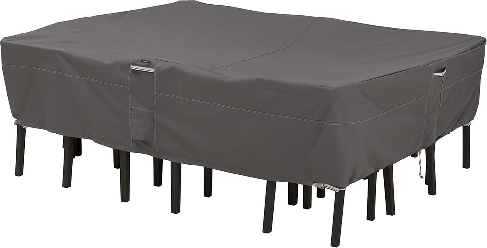 Classic Accessories Ravenna Water-Resistant 88 Inch Rectangular/Oval Patio Ta...