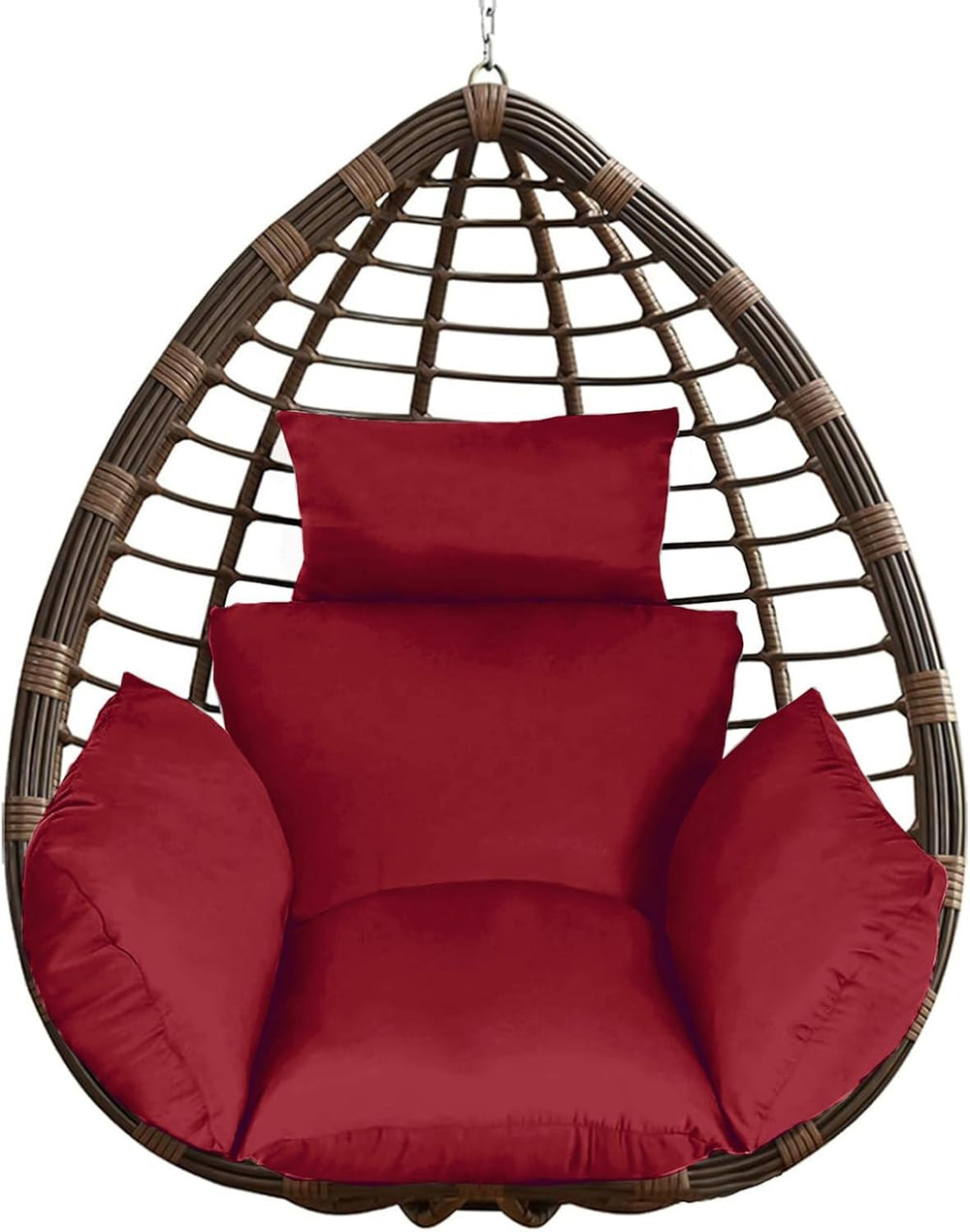 Egg Chair Cushion, Hanging Egg Chair Cushion Replacement, Washable Swing Chai...