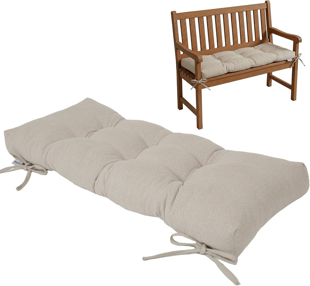 Outdoor Bench Cushion,Dining Bench Cushion 40"x16"x4"inch,Pati...