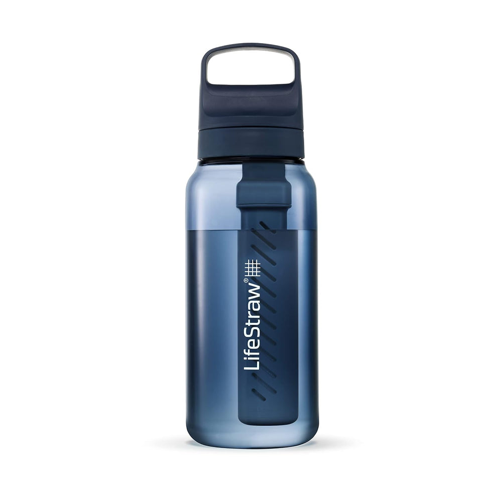 LifeStraw Go Series – BPA-Free Water Filter Bottle for Travel and Everyday Us...