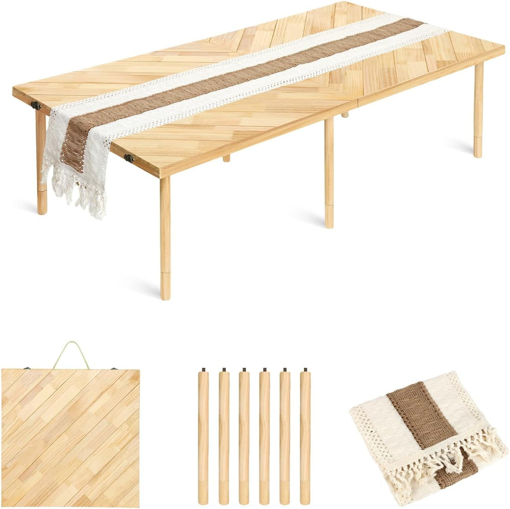 44x22 Low Floor Folding Picnic Table