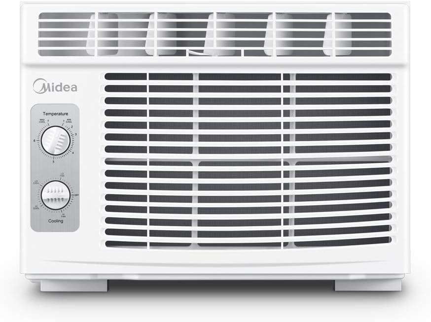 Midea 5,000 BTU EasyCool Small Window Air Conditioner - Cool up to 150 Sq. Ft...