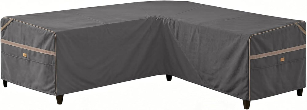 Waterproof 5-Seater Patio V-Shaped Sofa Cover