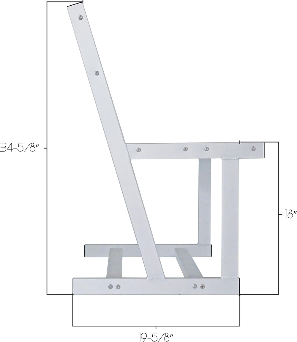 Extreme Max 3006.6641 Universal Aluminum Dock and Patio Bench