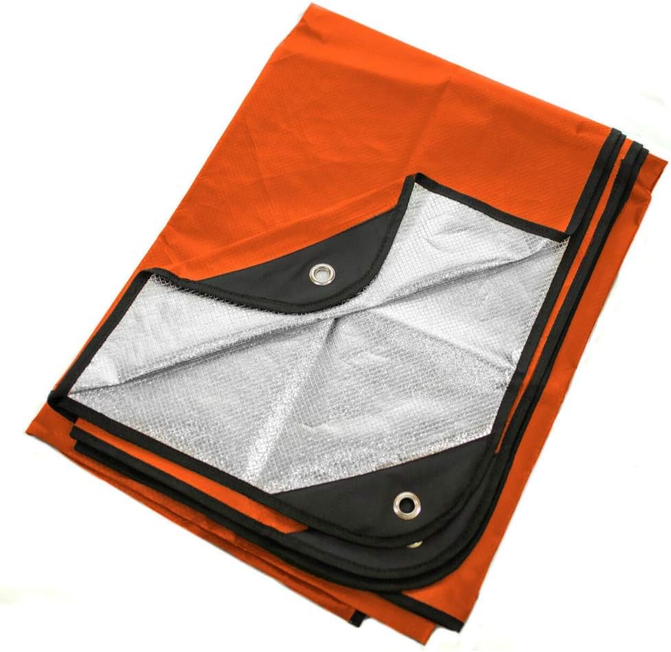 Arcturus Insulated Tarp, Reusable Heavy Duty Thermal Survival Blanket – 60x82...