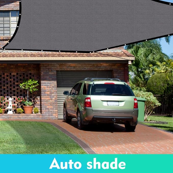 90% Shade Cloth Sun Shade Fabric for Patio Garden Pergola Shade Cover Canopy ...