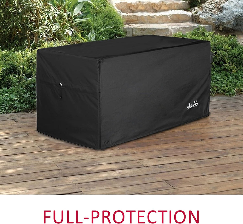 Deck Box Cover, Waterproof 600D Oxford, 63 x 30 x 28 in