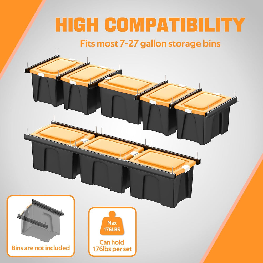 Overhead Garage Storage Rack, Heavy Duty Ceiling Storage Rack