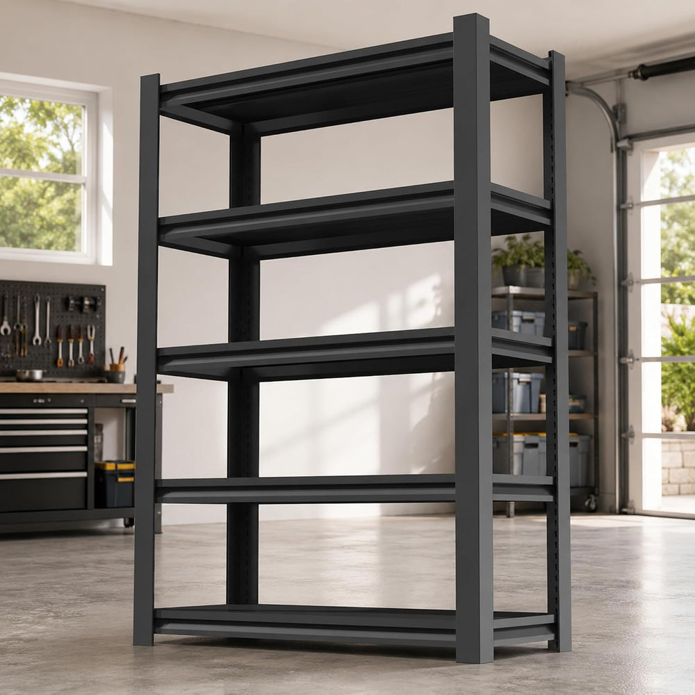 SAWJEC 78" H x 48" W x 18" D Tall Garage Storage Shelves Heavy...