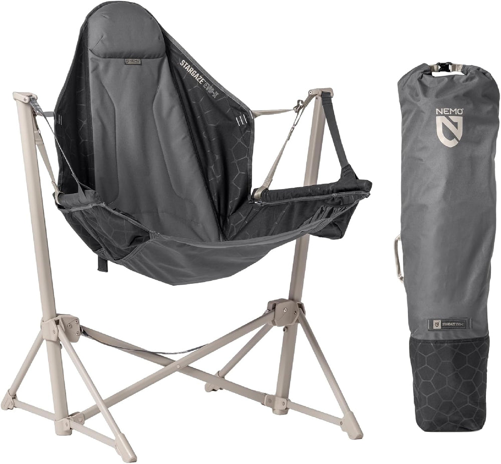 NEMO Equipment Stargaze EVO-X Reclining Camp Chair - Goodnight Black