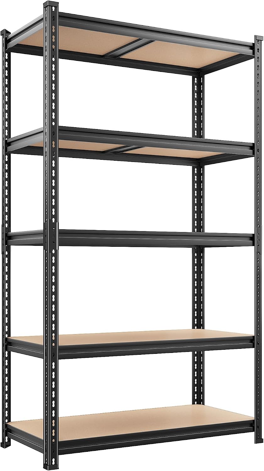 REIBII 2400LBS Garage Shelving,36" Wx16" Dx72" H Shelves for B...