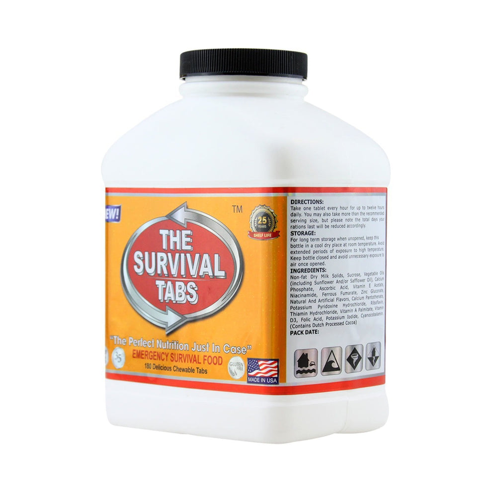 Survival Tabs – Emergency Food Supply – 15-Day Original Tabs, USA, Portable