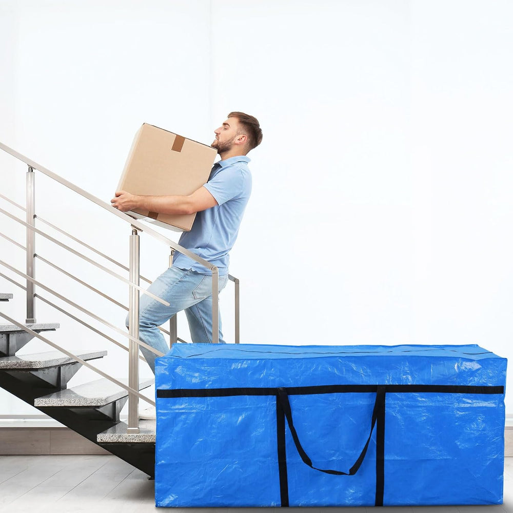 4 Pcs 176 Gallon Extra Large Moving Bags Heavy Duty Storage Bag