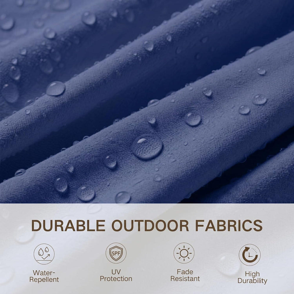 Kingdura 12' X 12' Cantilever Patio Umbrella with Double Top Vent, La...