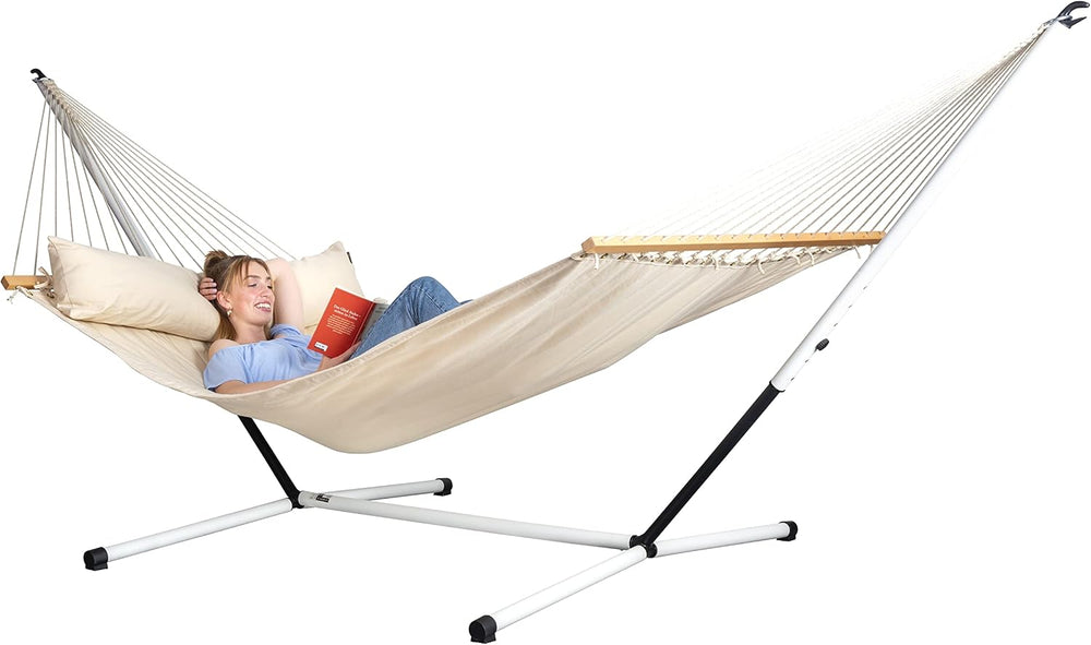 LA Siesta Nautico Cool Grey - Powder Coated Steel Hammock Stand for Hammocks ...