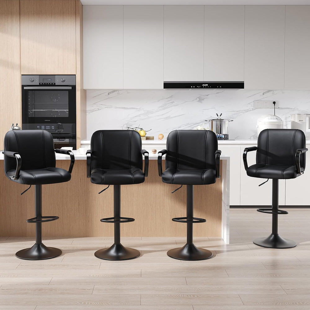 MALOL 6PCS Bar Stools Set,High Chairs for Kitchen Island,Adjustable Sillas de...