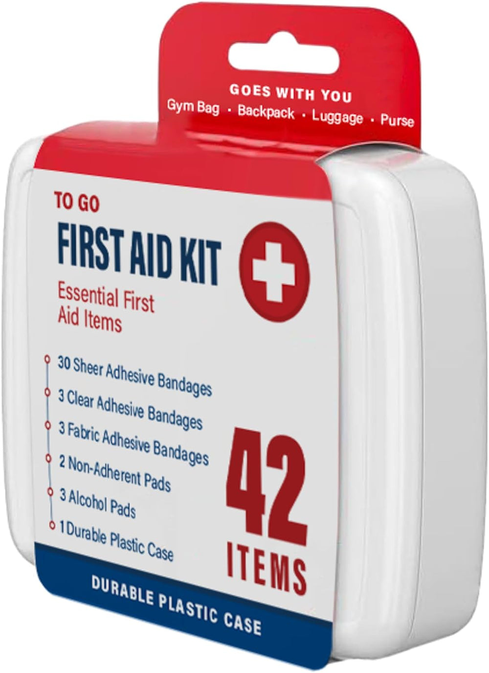 DecorRack 500 Piece First Aid Kit, 12 Individual Boxes of 42 Items Each, Firs...