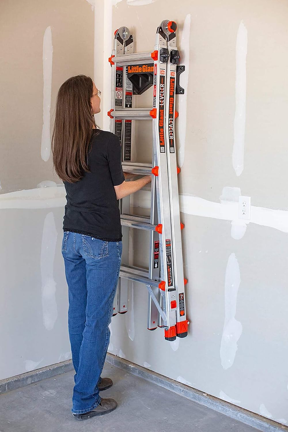 Little Giant Ladder Rack Wall-Mount Ladder Storage Accessory, 15097