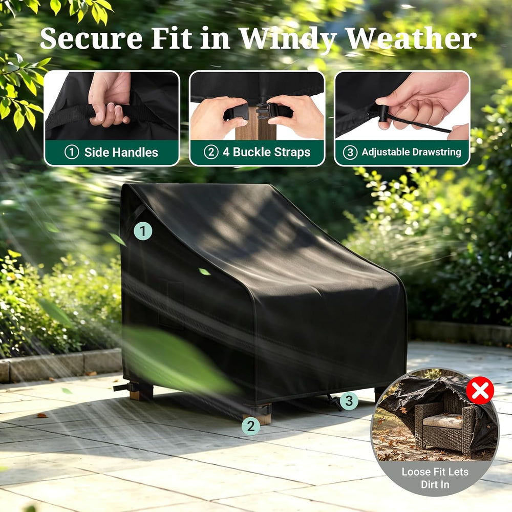 MR. COVER Outdoor Chair Covers Waterproof, Patio Furniture Covers for Rocking...