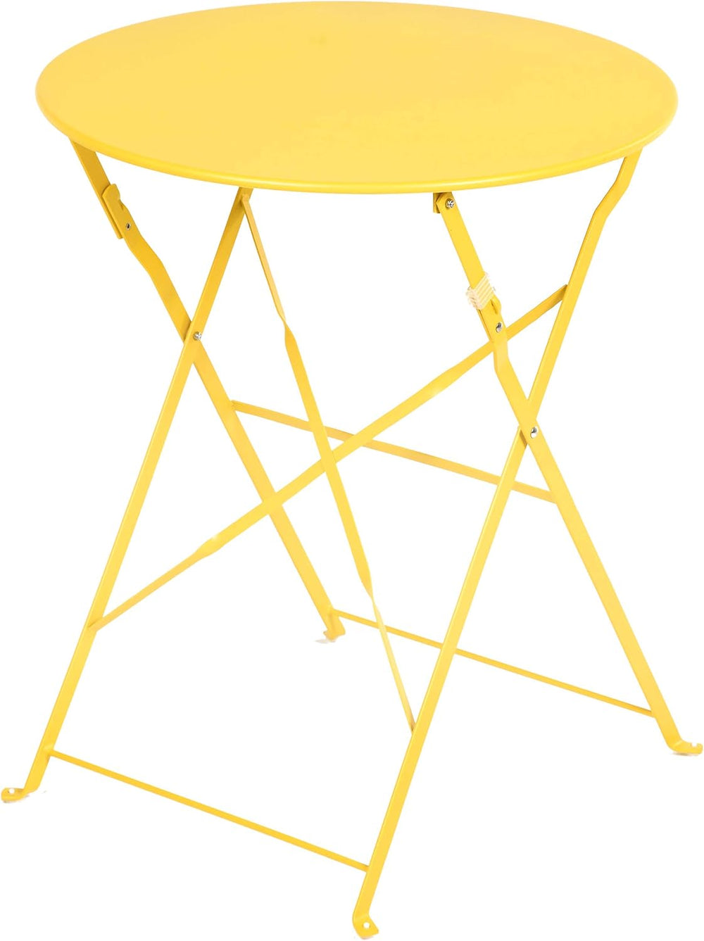 Grand Patio 3 Piece Folding Patio Bistro Set for Outdoor Balcony, Yellow