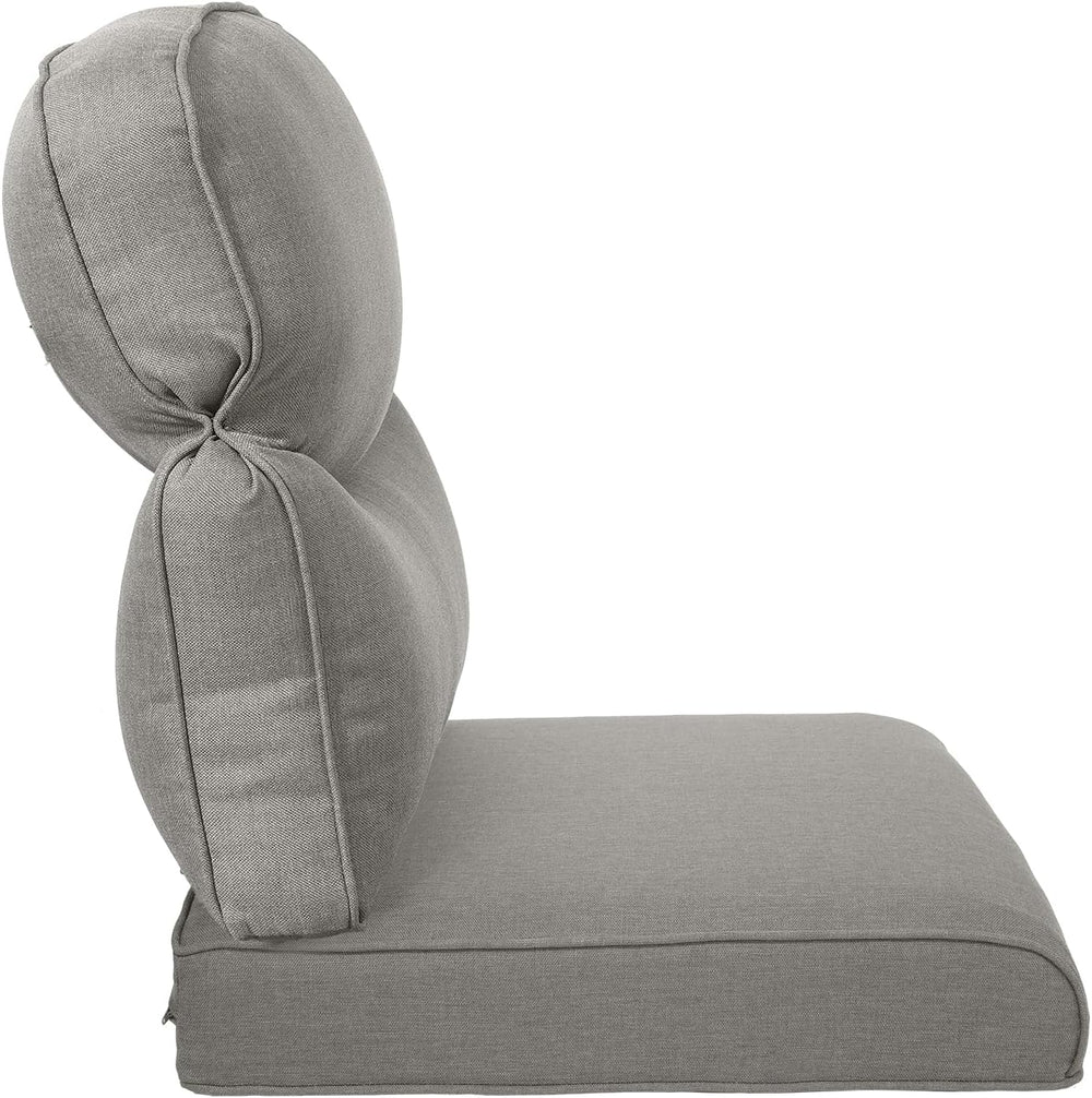 Pop 22x25/22x24 Outdoor Cushions for Patio Couch Chairs Set of 3 - High Back ...
