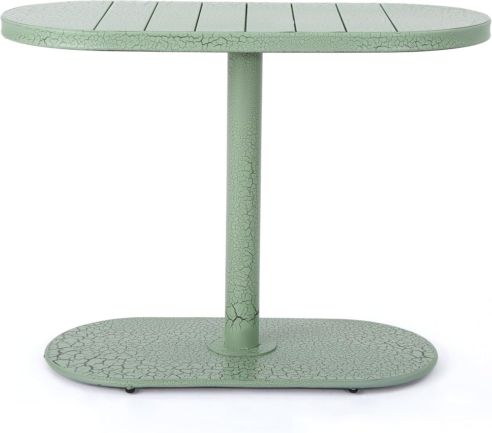 Christopher Knight Home Adley Outdoor Bistro Set, 3-Piece Bistro Table and Ch...