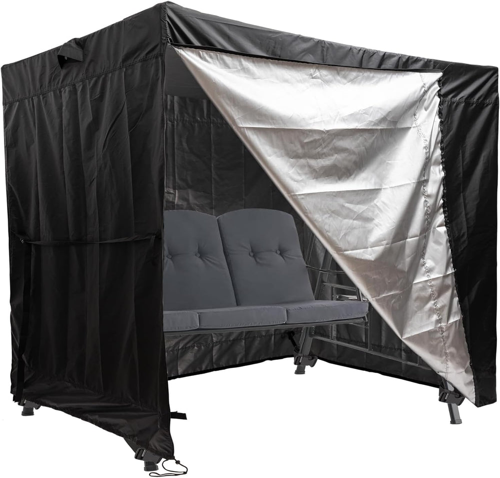 Waterproof Outdoor Swing Cover, 3 Triple Seater, 86L*60D*72H Inch