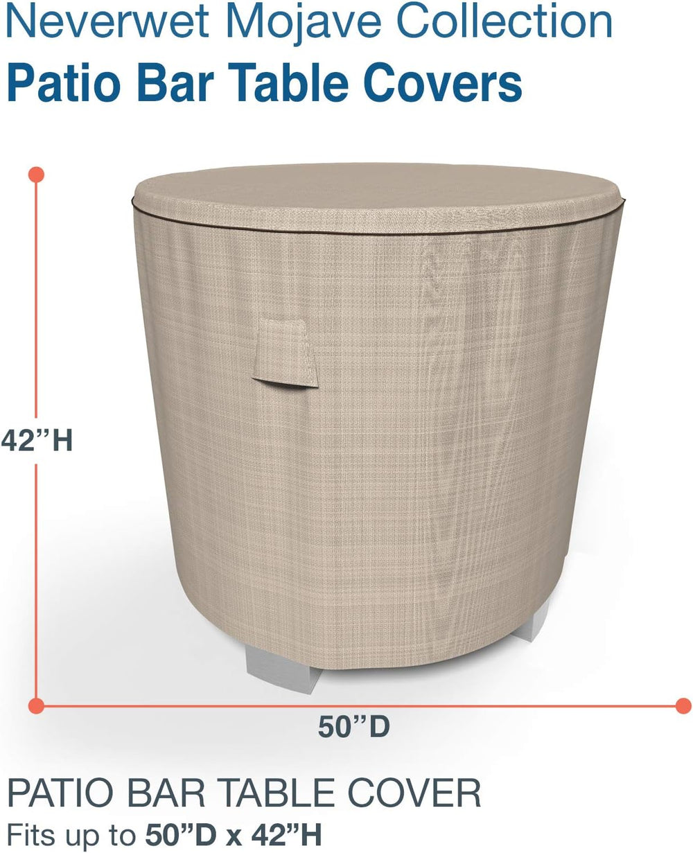 Budge StormBlock Mojave Waterproof Patio Bar Table Cover, Small