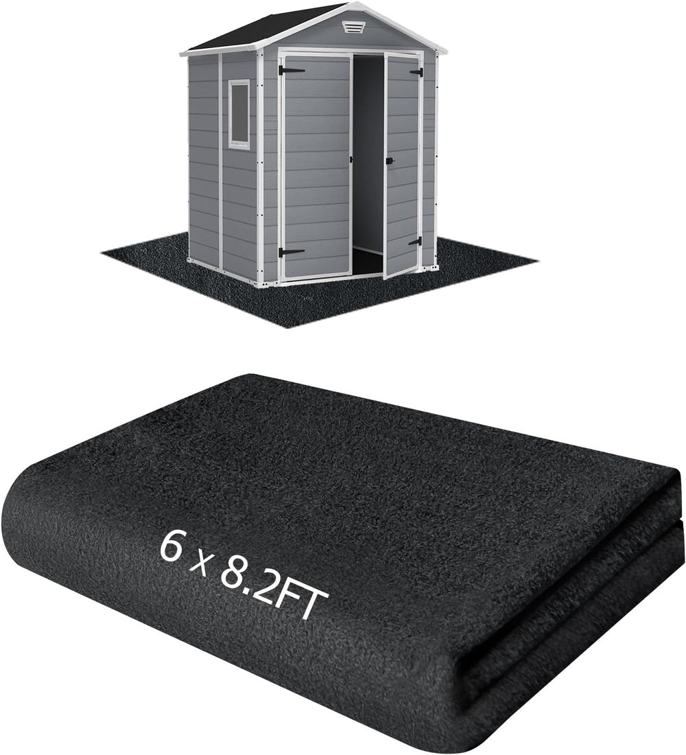 6x8.2FT Outdoor Storage Shed Floor Mat, Tent Carpet for Camping Furniture