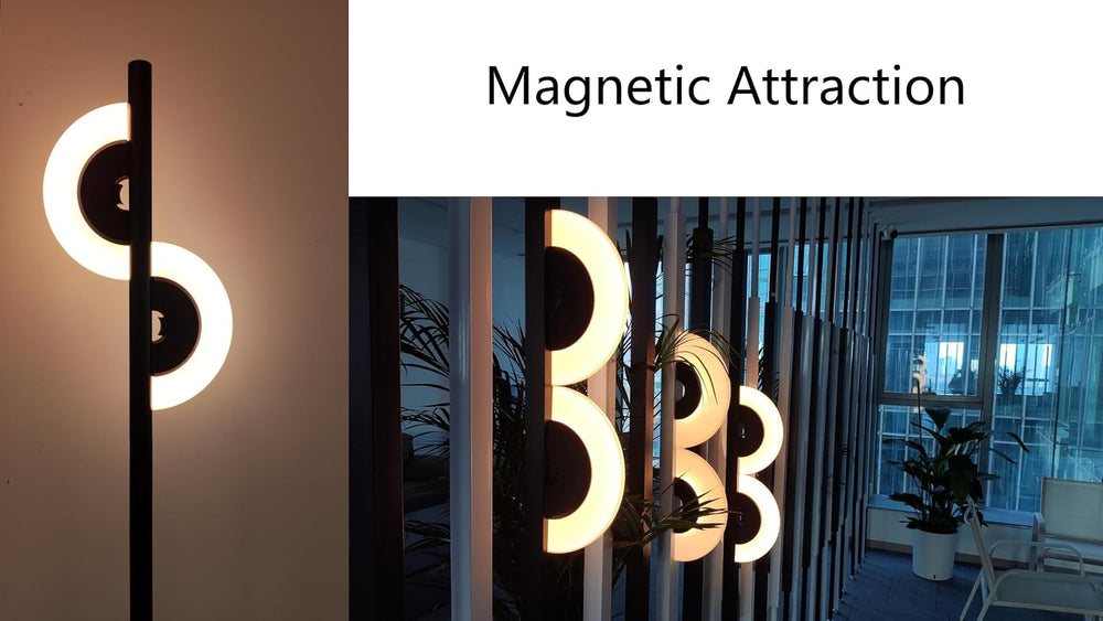 Magnetic 2-in-1 Umbrella Light, Detachable Parts, Long-Lasting, USB Charging,...