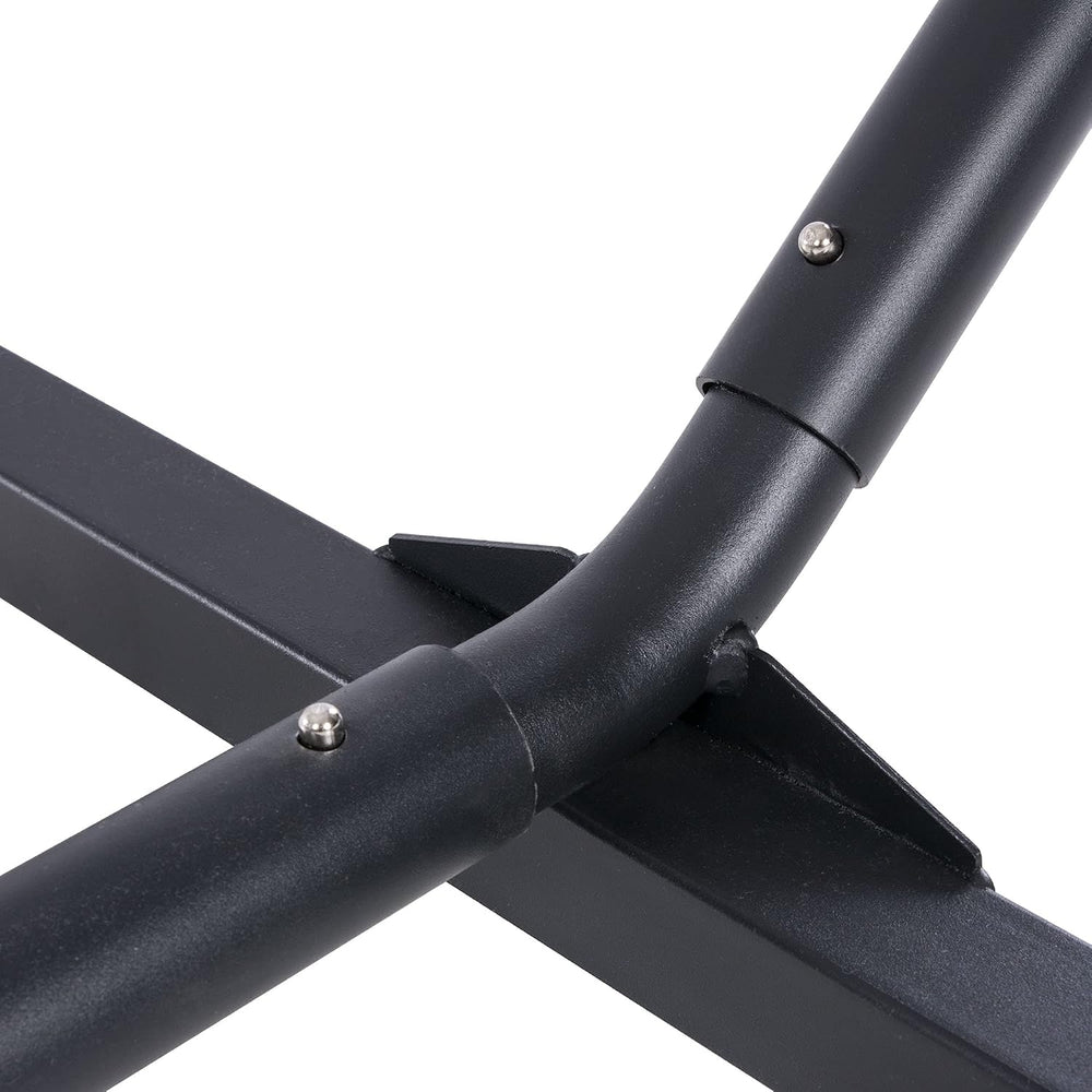 12 FT Heavy Duty Hammock Stand, 475 lbs Capacity, Black