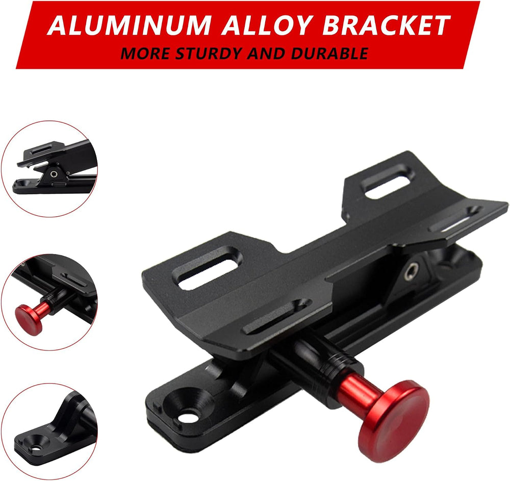 Quick Release Fire Extinguisher Mount - Aluminum Adjustable UTV Roll Bar Fire...