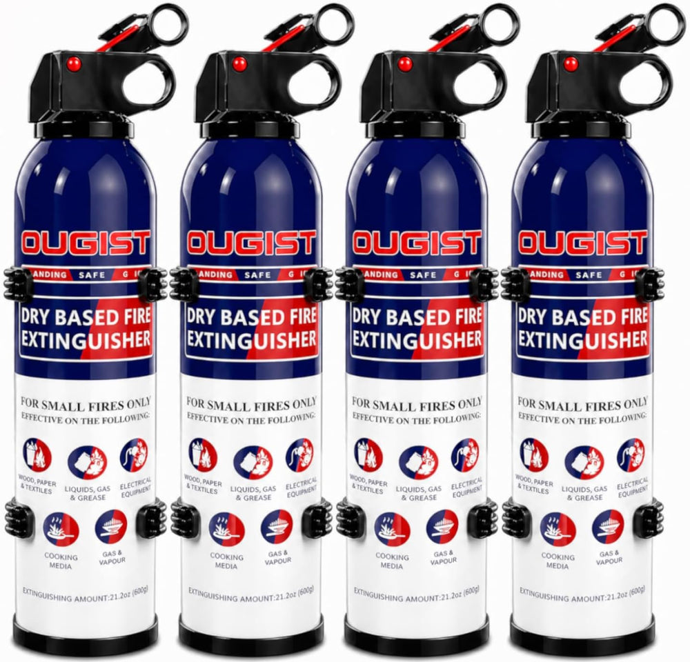 ABC Fire Extinguisher for Home & Vehicle - Portable Dry Chemical Fire Ext...