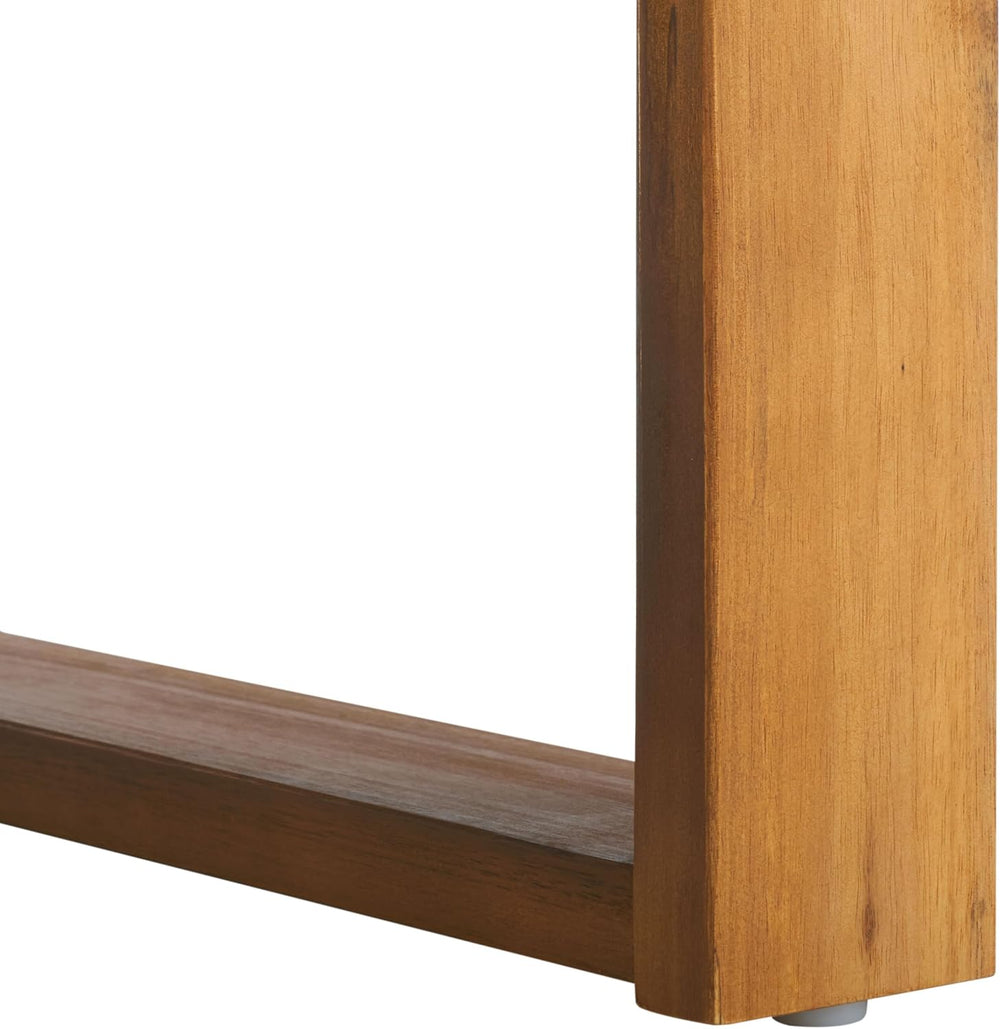 SAFAVIEH Outdoor Duncan Wood Coffee Table, 50" Natural PAT7331A