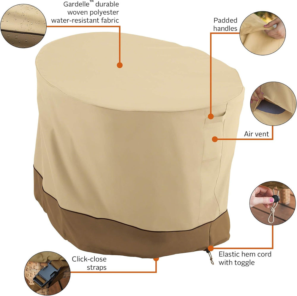 Classic Accessories Veranda Water-Resistant 46 Inch Papasan Patio Chair Cover...
