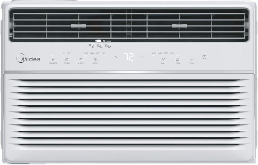 Midea 8,000 BTU Window Air Conditioner, Electronic Control, 350 Sq. Ft.