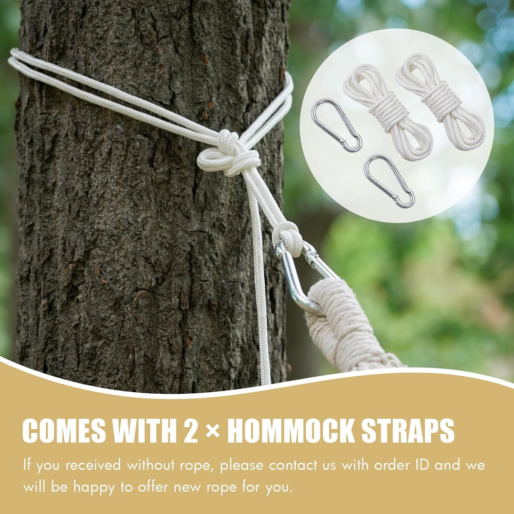 INNO STAGE Double Hammock with Tree Straps, Extra Large 2 Persons Hammock