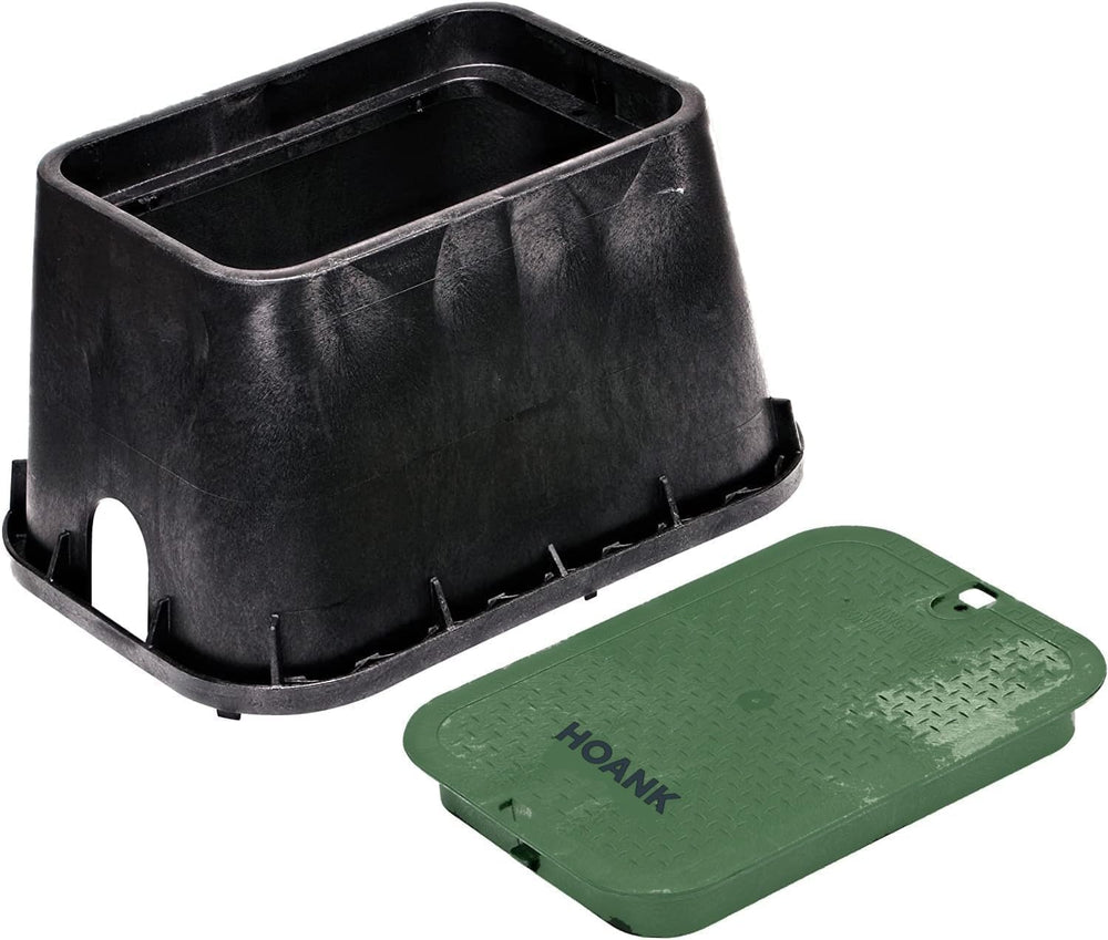 Rectangular Jumbo Valve Box and Cover, 15 in. x 22 in., 12 in. Height, Irriga...