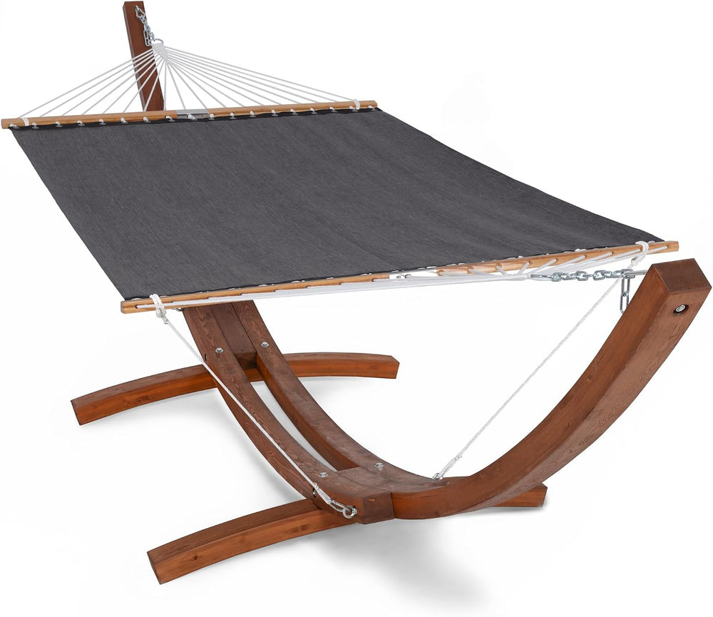 Quick Dry Hammocks Standing Backyard Hammock with Stand, 2 Person Heavy Duty ...